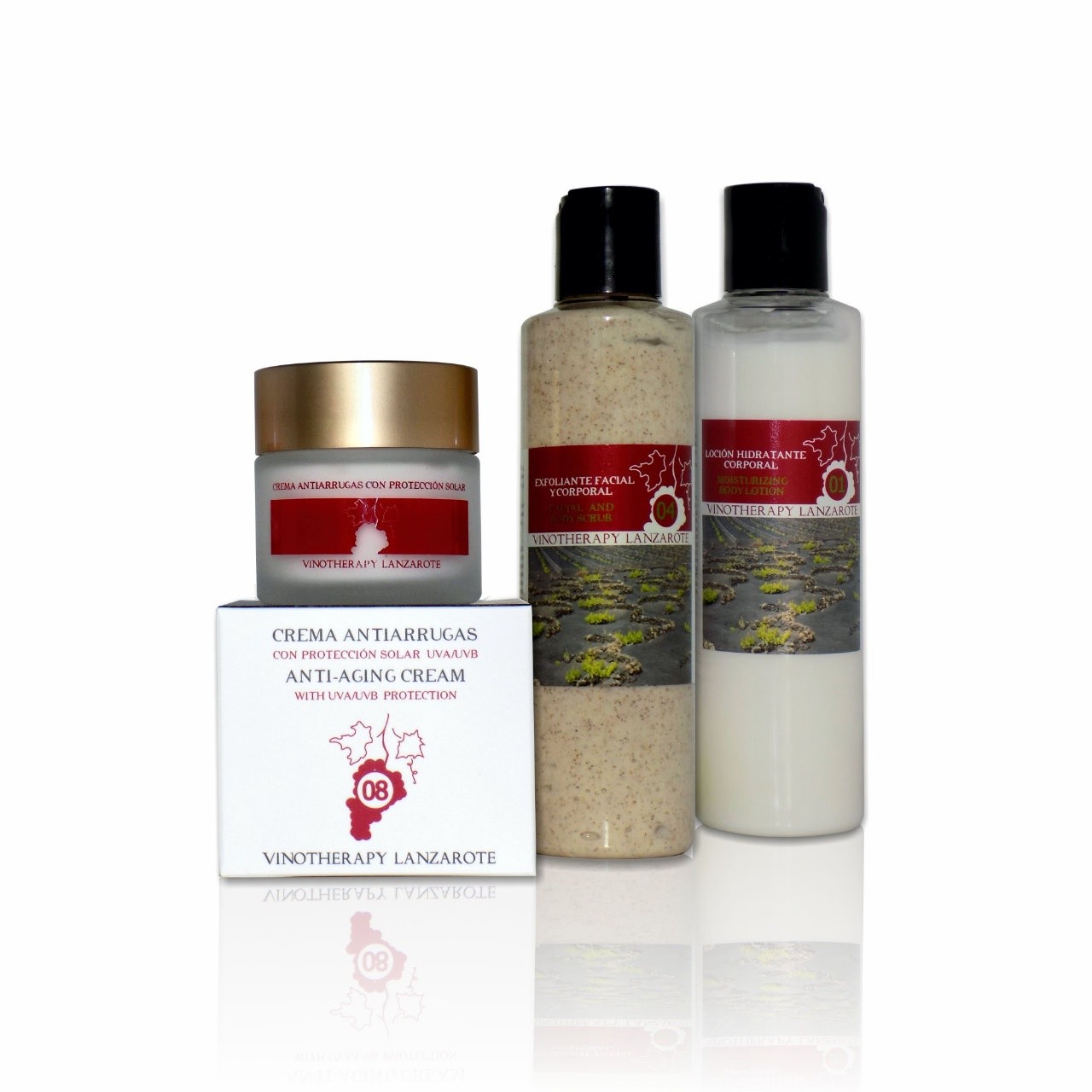 PACK VINO ANTIARRUGAS